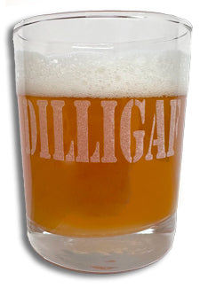 Laser Etched Rocks Glass