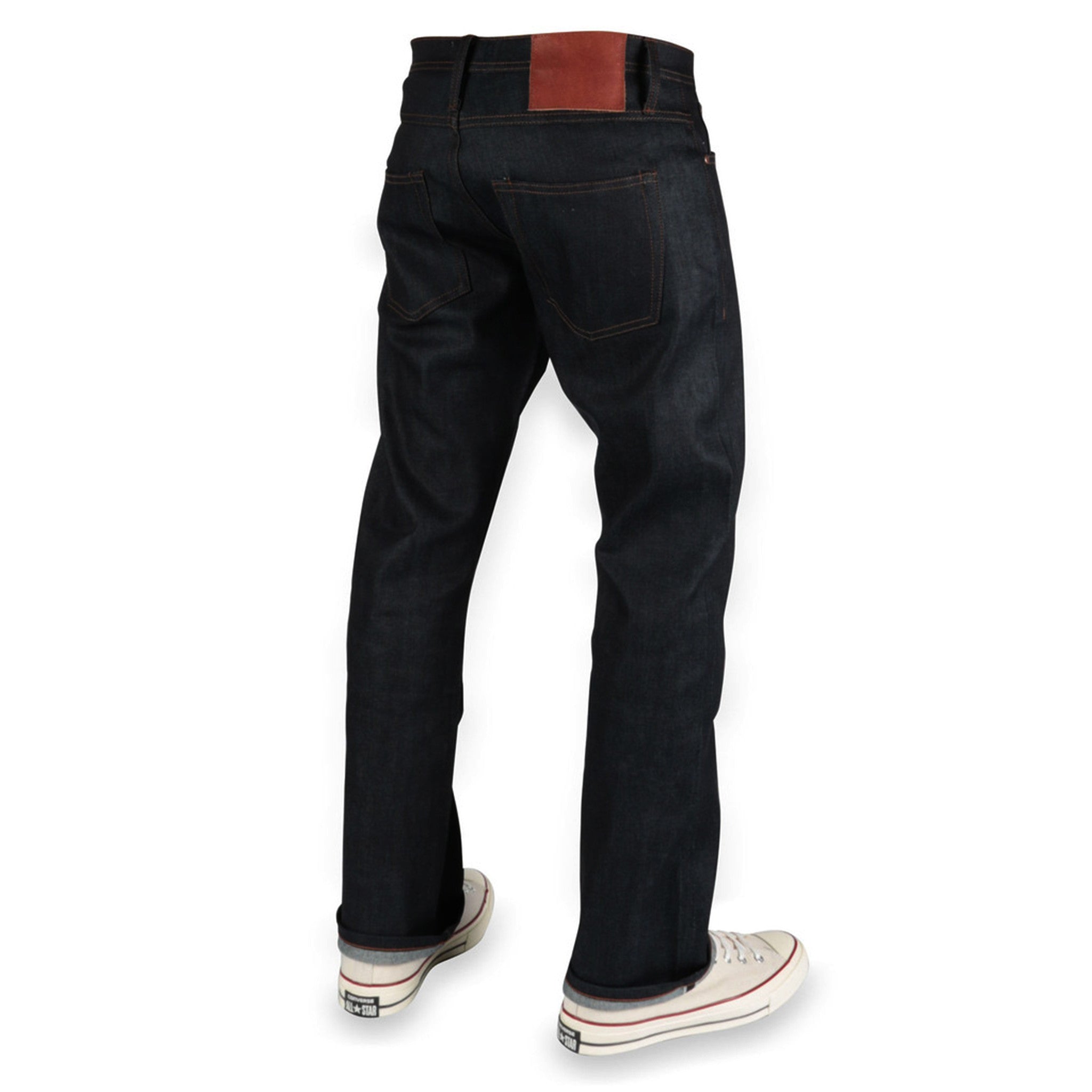 Unbranded Brand- UB322 Straight Fit 11oz Stretch Selvedge