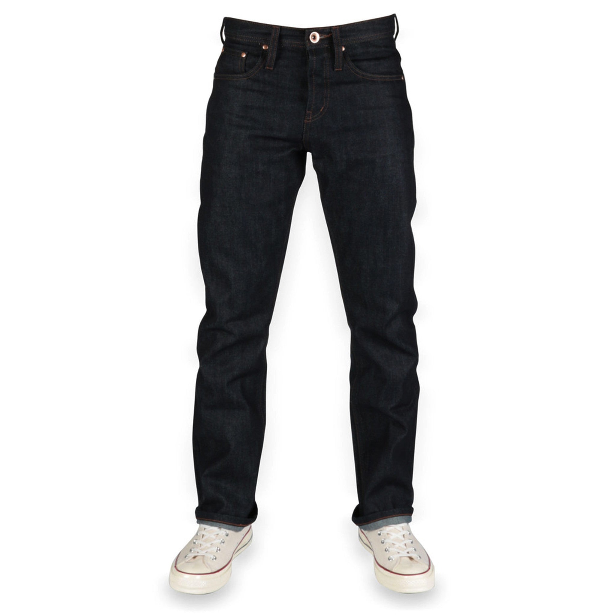 Unbranded Brand- UB301 Straight Fit 14.5oz Indigo Selvedge