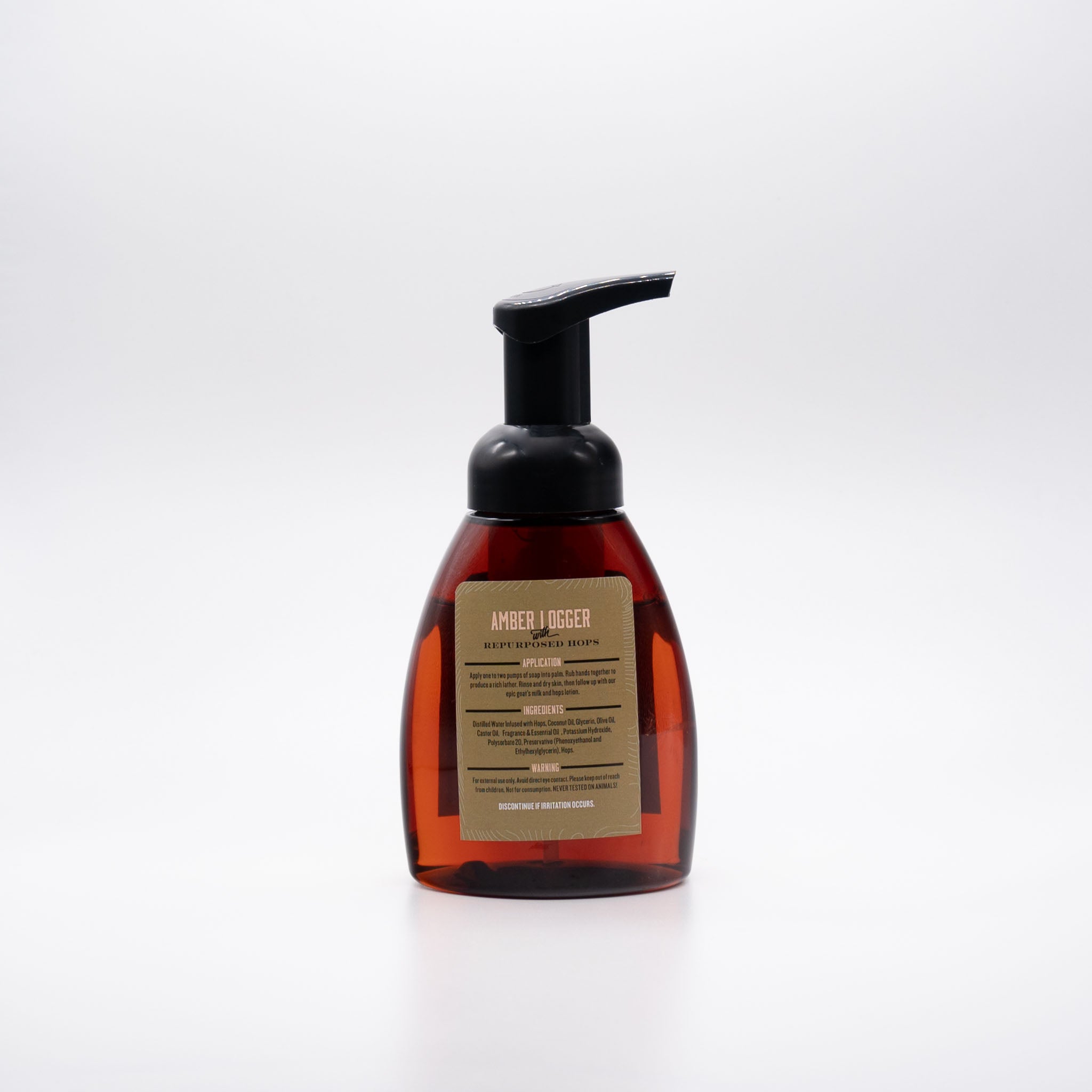 Amber Logger Foaming Hand Soap