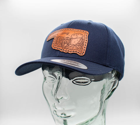 Leather Patch Ball Cap Collection