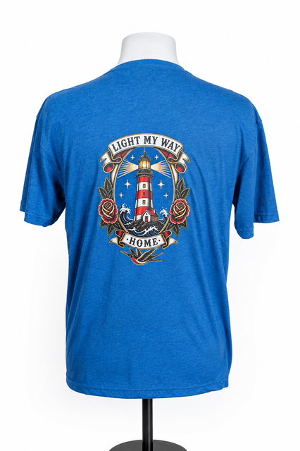 Light My Way Home - Heather Blue