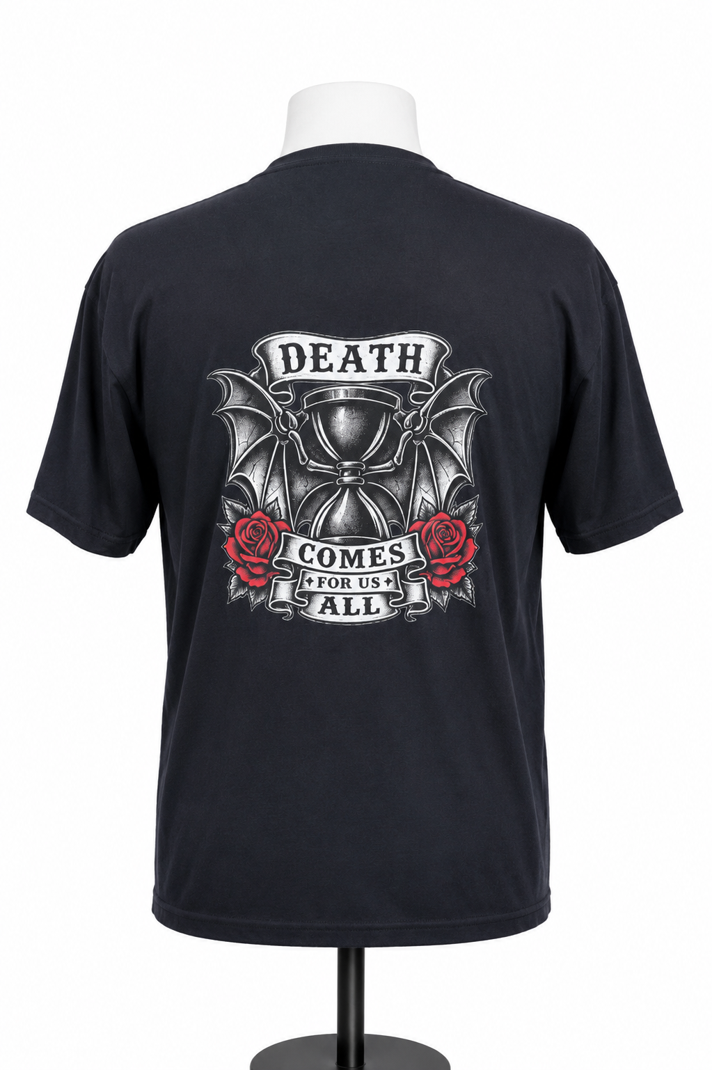 Death Comes for Us All Tee - Black