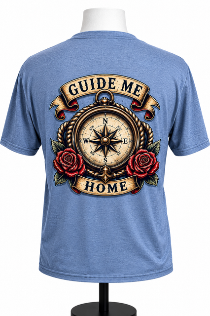 Guide Me Home Tee - Gray
