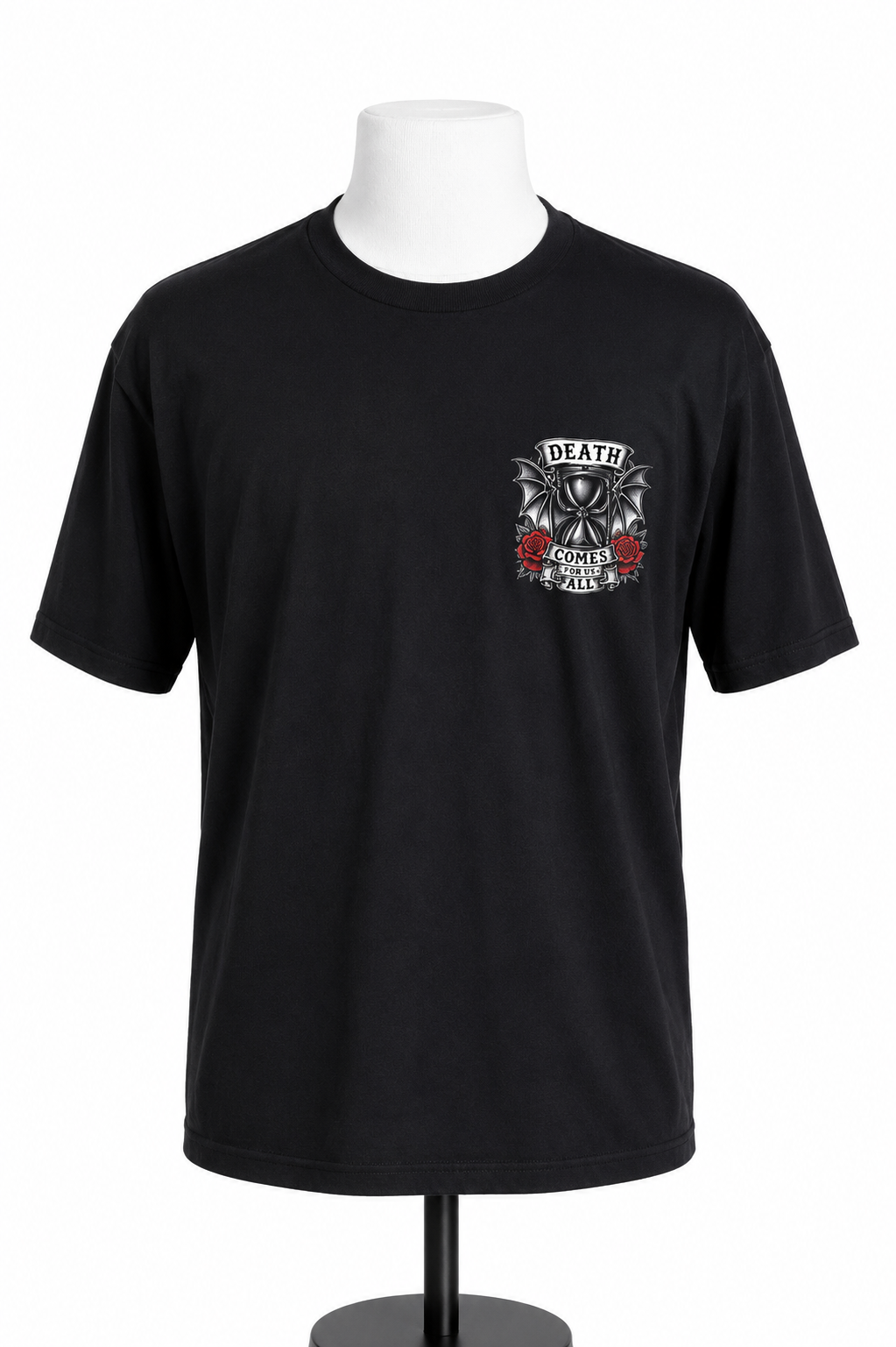 Death Comes for Us All Tee - Black