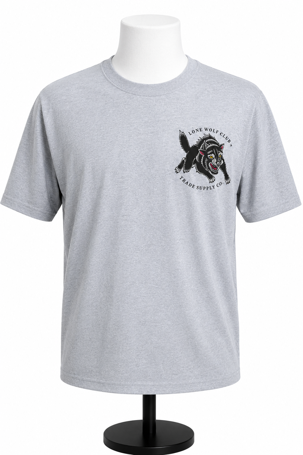 Lone Wolf Tee - Gray