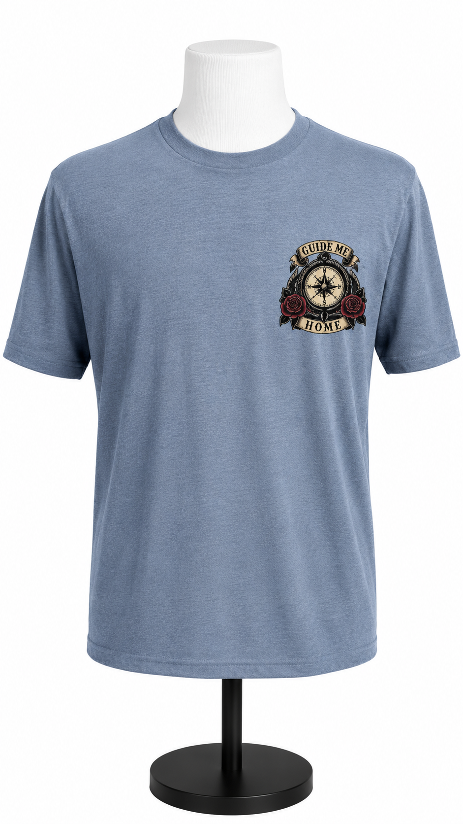 Guide Me Home Tee - Gray