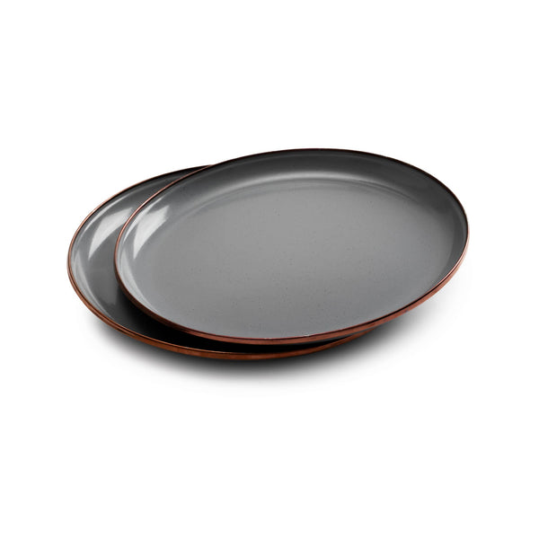 Barebones - Enamel 8" Salad Plate (Set of 2)